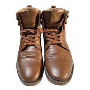 Men’s Brown Combat Style Boots – Size 13